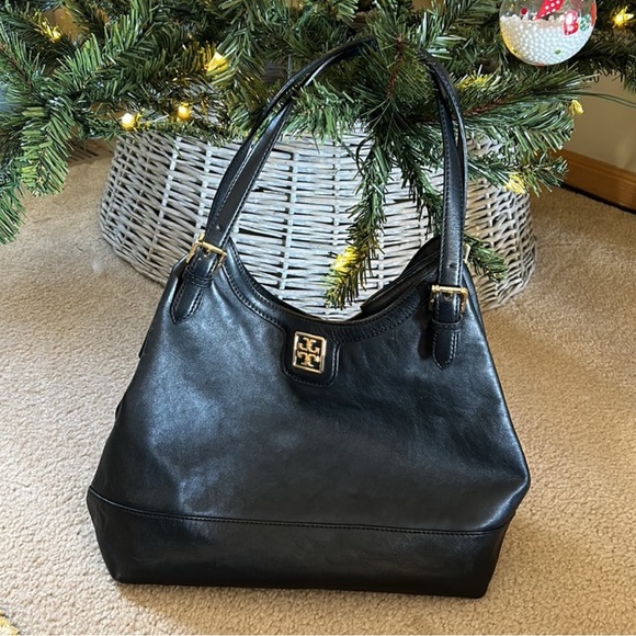 Tory Burch Black Leather Shoulder Bag - Picture 5 of 5